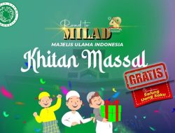 Milad ke-49, MUI Adakan Khitanan Massal di Dua Titik