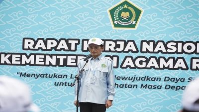 Kemenag Adakan Rakernas untuk Solusi Permasalahan Umat