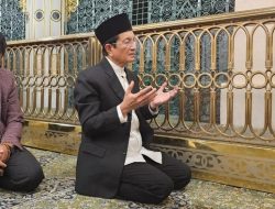 Menag Doakan Kedamaian di Raudhah Madinah
