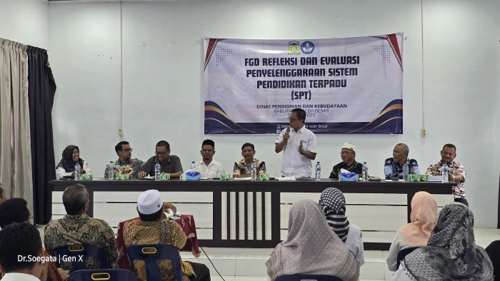 SPT Aceh Besar Dievaluasi, Sekdisdikbud : Kurikulum Islam Harus Menyatu dalam Sistem Sekolah