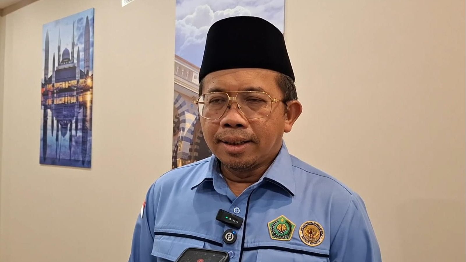Ketua PPIH Arab Saudi Muchlis M Hanafi