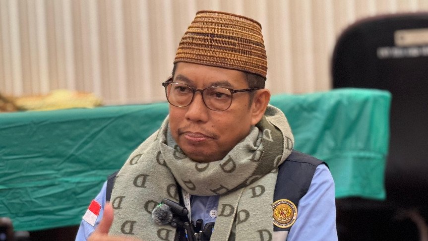 Pembimbing Ibadah (Musytasyar Din) PPIH Arab Saudi, Abdul Moqsith Ghazali.