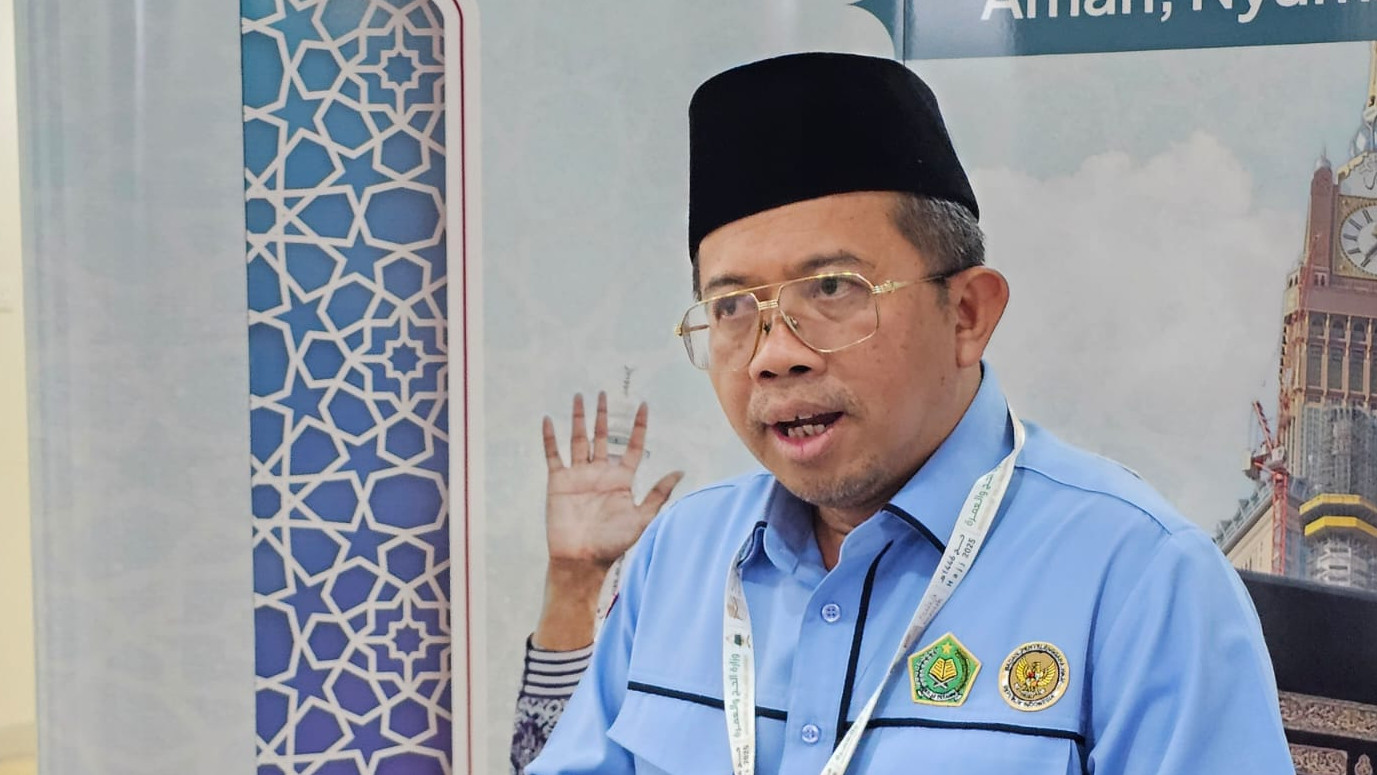 Ketua PPIH Arab Saudi Muchlis M Hanafi