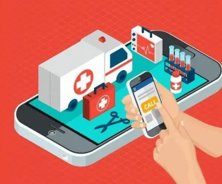 Ilustrasi - platform Ehalati (Rujukanku) yang menghubungkan fasilitas kesehatan di seluruh negara kerajaan di Makkah