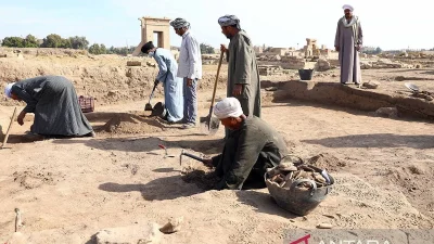 Istimewa - Penemun makam Firaun baru di Luxor