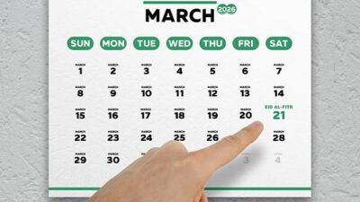 Jadwal Libur Idulfitri dan Cuti Bersama Maret 2026