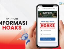 Hoaks Haji Gratis Catut Kemenag, Jangan Isi Data Pribadi