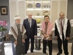 Terima Imam Besar Al-Aqsa, JK Tegaskan PMI Bela Palestina
